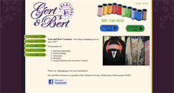 Desktop Screenshot of gertandbertcreations.com
